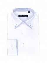 Рубашка Белый/Голубой (Дет.) Platin-416P1-1/A