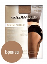 Колготки 40 DEN Бронза (Жен.) Golden Lady Bikini Slim 40