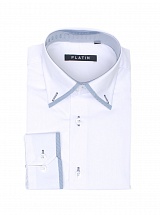 Рубашка Белый/Синий (Дет.) Platin-416P1-1/C